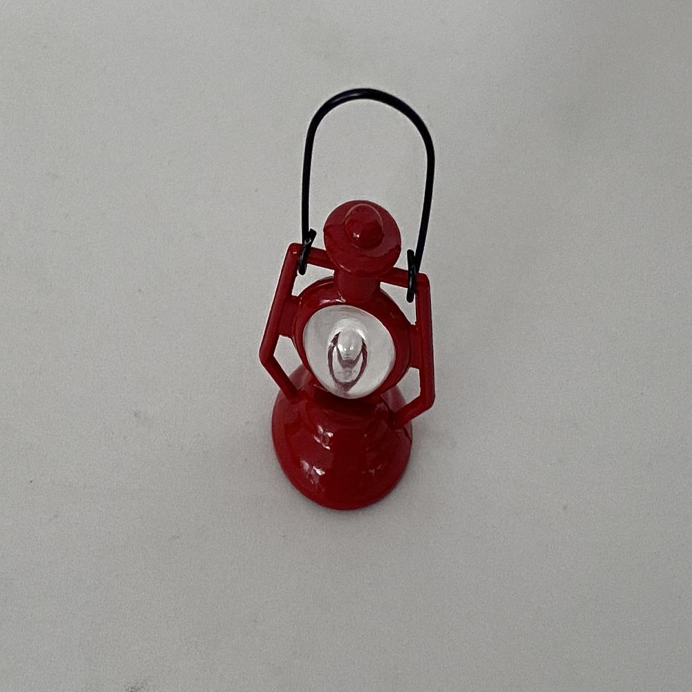 LINTERNA DE METAL ROJA 