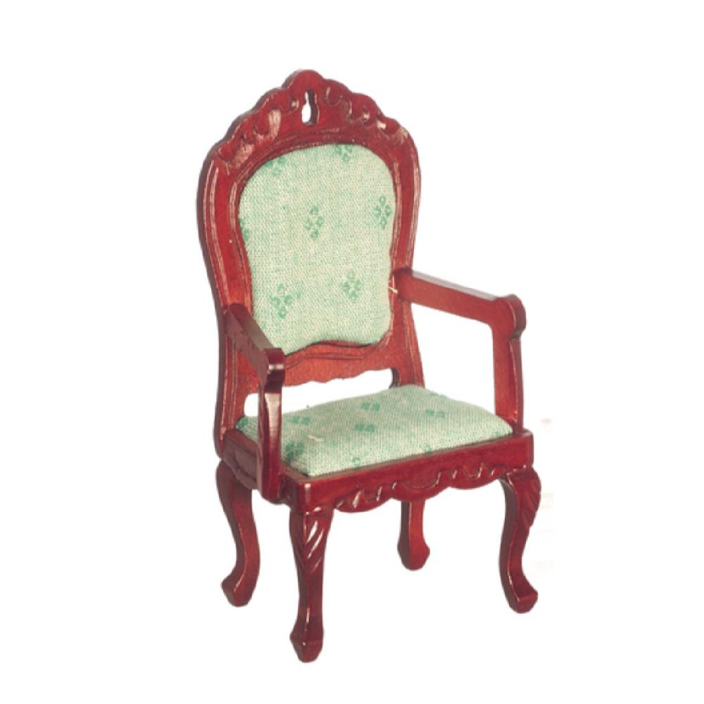 Silla victoriana con descansabrazos 